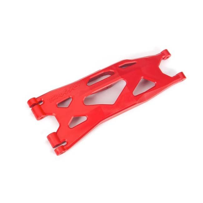 TRX-7894R Traxxas Suspension arm, lower, red (1) (left, front or rear) (for use with #7895 X-Maxx® WideMaxx® suspension kit)