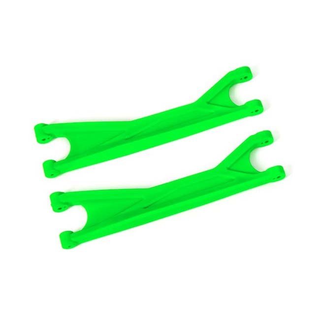 TRX-7892G Traxxas Suspension arms, upper, green (left or right, front or rear) (2) (for use with #7895 X-Maxx® WideMaxx® suspension kit)