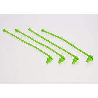 TRX - Traxxas TRX-5753 Traxxas Body clip retainer, green (4)