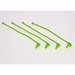 TRX - Traxxas TRX-5753 Traxxas Body clip retainer, green (4)