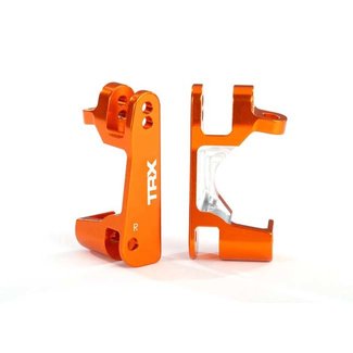 TRX - Traxxas TRX-6832A Traxxas Caster blocks (c-hubs), 6061-T6 aluminum (orange-anodized), left & right