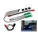 TRX - Traxxas TRX-9496X Traxxas LED light set, front, complete (blue) (includes light harness, power harness, zip ties (9))
