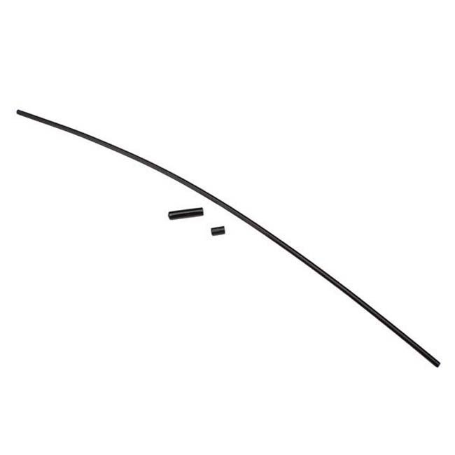 TRX - Traxxas TRX-1726A Traxxas Antenna, tube, black (1)/ vinyl antenna cap (1)/ wire retainer (1)