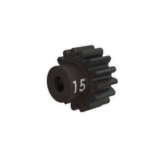 TRX - Traxxas TRX-3945X Traxxas Gear, 15-T pinion (32-p), heavy duty (machined, hardened steel)/ set screw