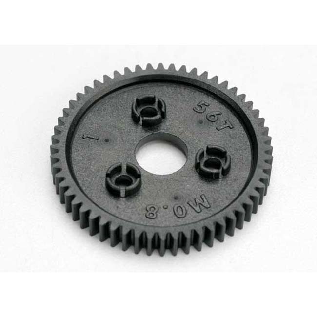 TRX-3957 Traxxas Spur gear, 56-tooth (0.8 metric pitch, compatible with 32-pitch)