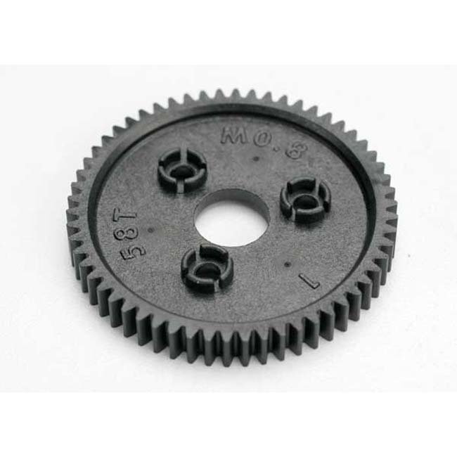 TRX-3958 Traxxas Spur gear, 58-tooth (0.8 metric pitch, compatible with 32-pitch)