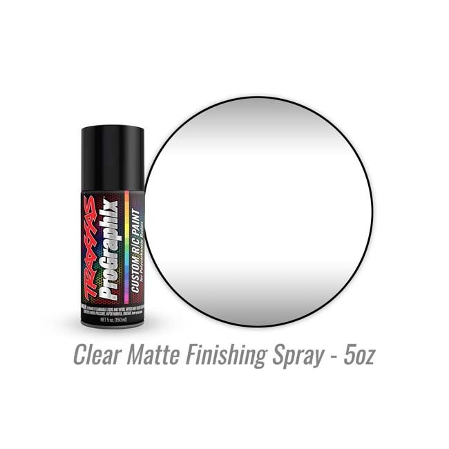 TRX-5047 Traxxas Body paint, ProGraphix®, matte finishing spray (5oz)