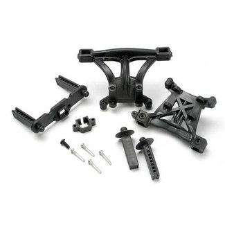 TRX - Traxxas TRX-5314 Traxxas Body mounts, front & rear/ body mount posts, front & rear/ 2.5x18mm screw pins (4)/ 4x10mm BCS (1)