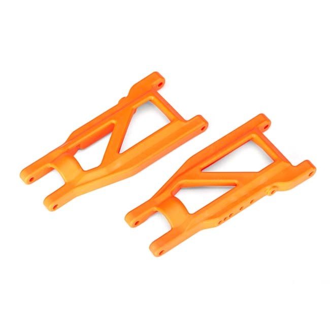 TRX-3655T Traxxas Suspension arms, orange, front/rear (left & right) (2) (heavy duty, cold weather material)