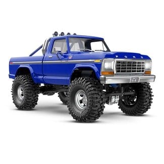 TRX - Traxxas TRX-97044-1-BLUE TRX-4M High Trail™ Edition Scale and Trail® crawler with Ford® F-150® pickup body: 1/18 scale 4X4 trail truck, fully-assembled