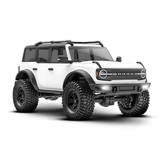 TRX - Traxxas TRX-97074-1-WHT Traxxas TRX-4m Crawler Ford® Bronco® (White): 1/18 Scale 4WD Electric Truck