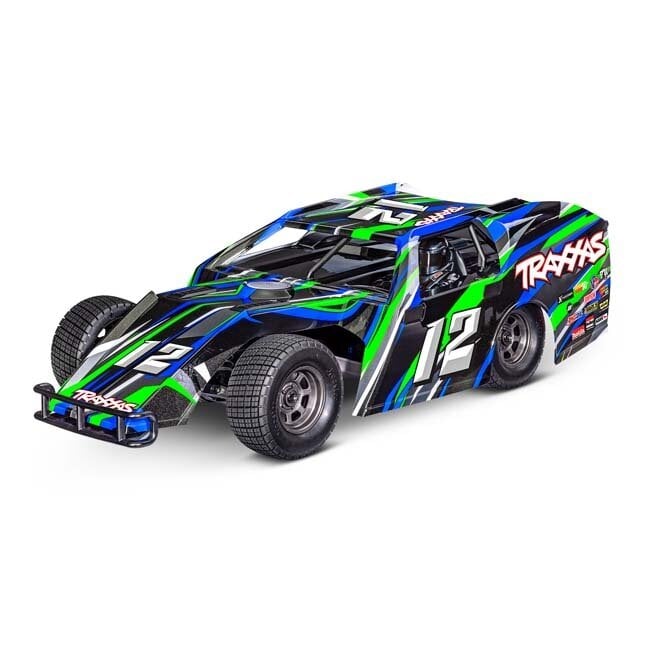 TRX - Traxxas TRX-104354-74-GRN Traxxas Slash Modified BL-2s Green