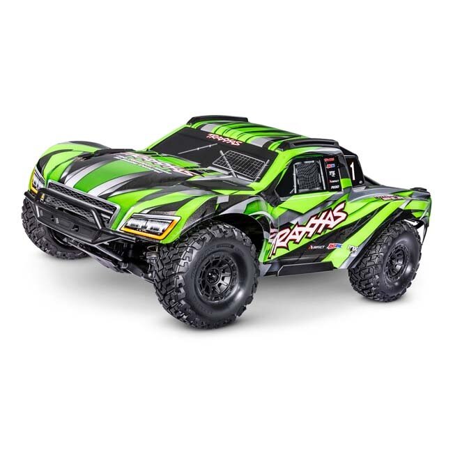 TRX-102076-4-GRN Traxxas Maxx Slash 6s Short Course Truck