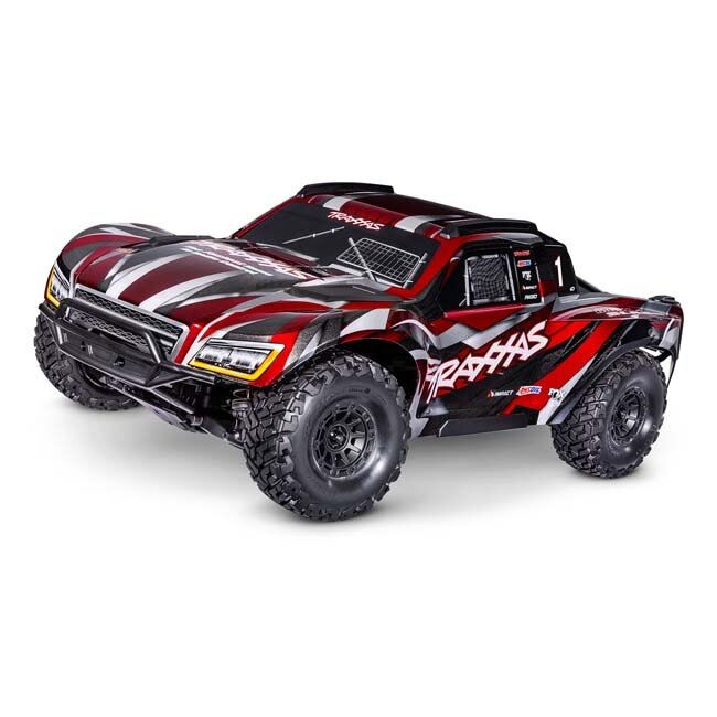 TRX-102076-4-RED Traxxas Maxx Slash 6s Short Course Truck