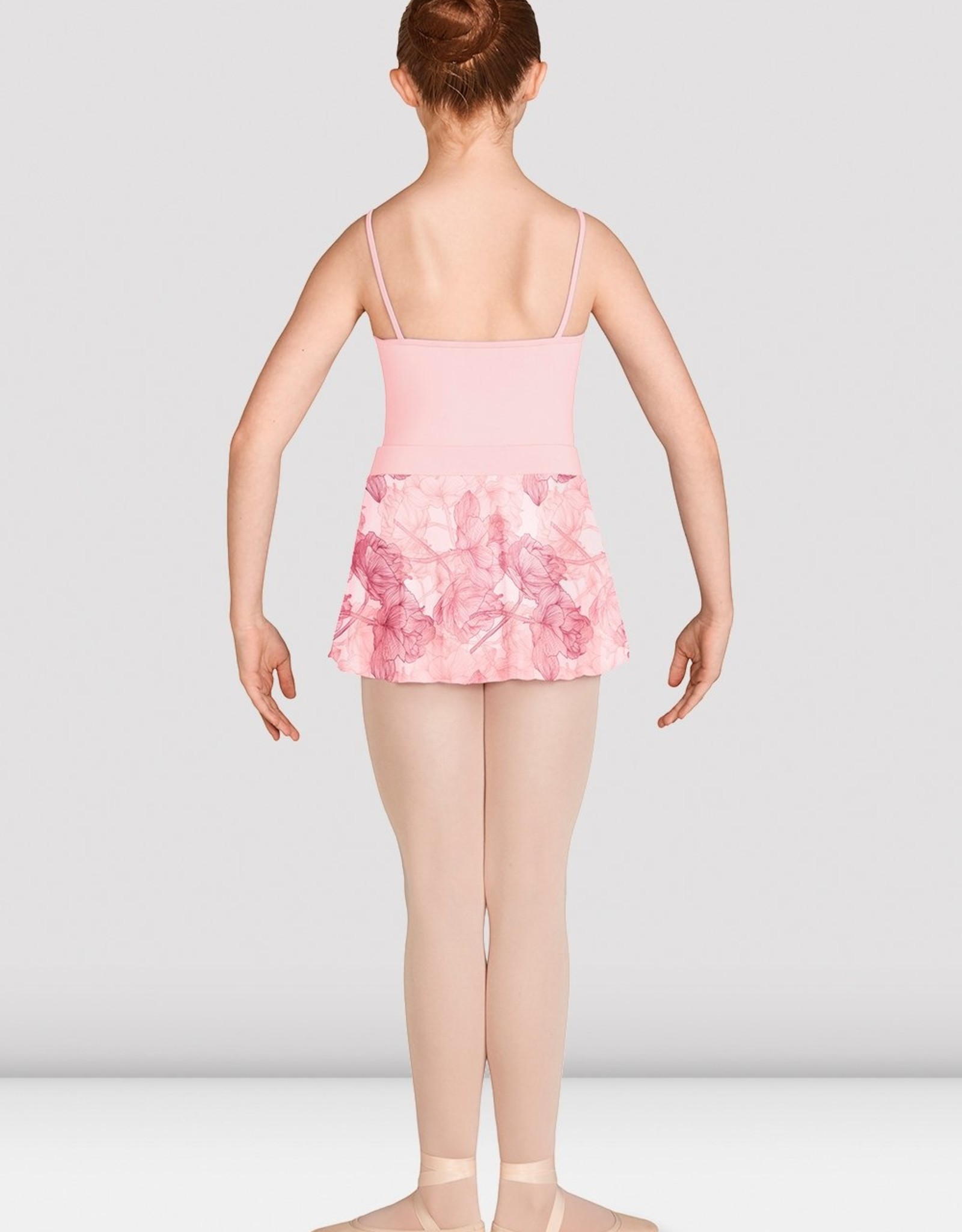 Mirella Mirella Printed Mesh Skirt With Band - MS141C