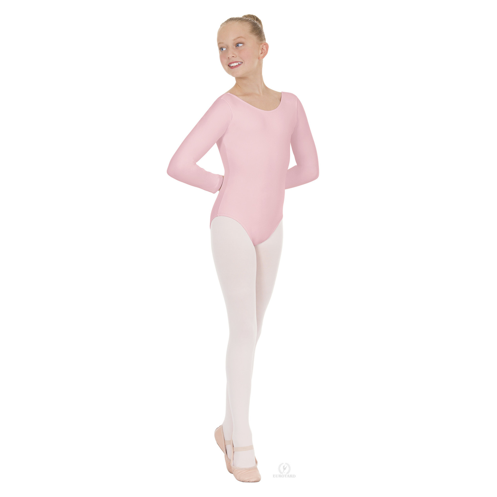 Eurotard Long Sleeve Leotard - Child 10408