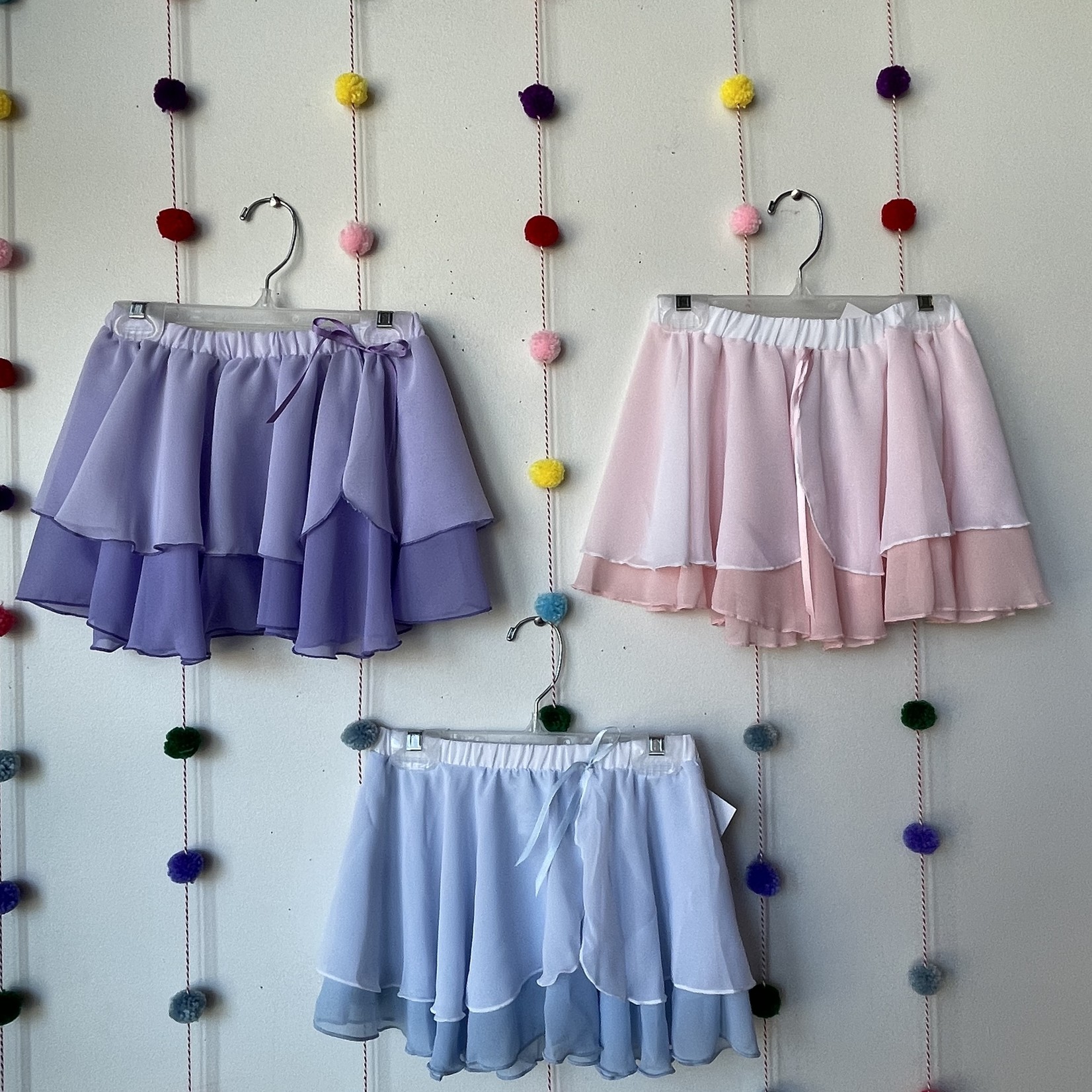 Eurotard Dancewear Eurotard Child Two Tier Chiffon Skirt - 02128