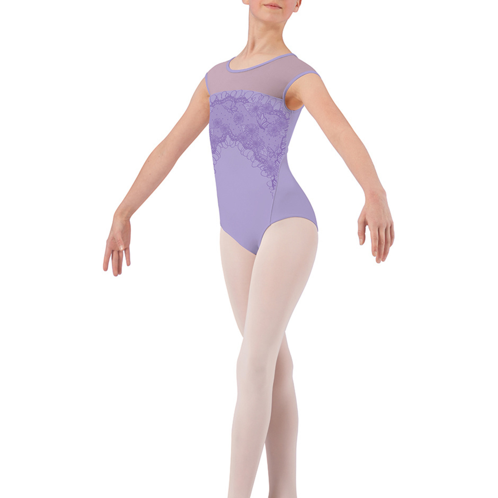 Bloch Bloch Child's Katalina Lace Cap Sleeve Leotard CL9202