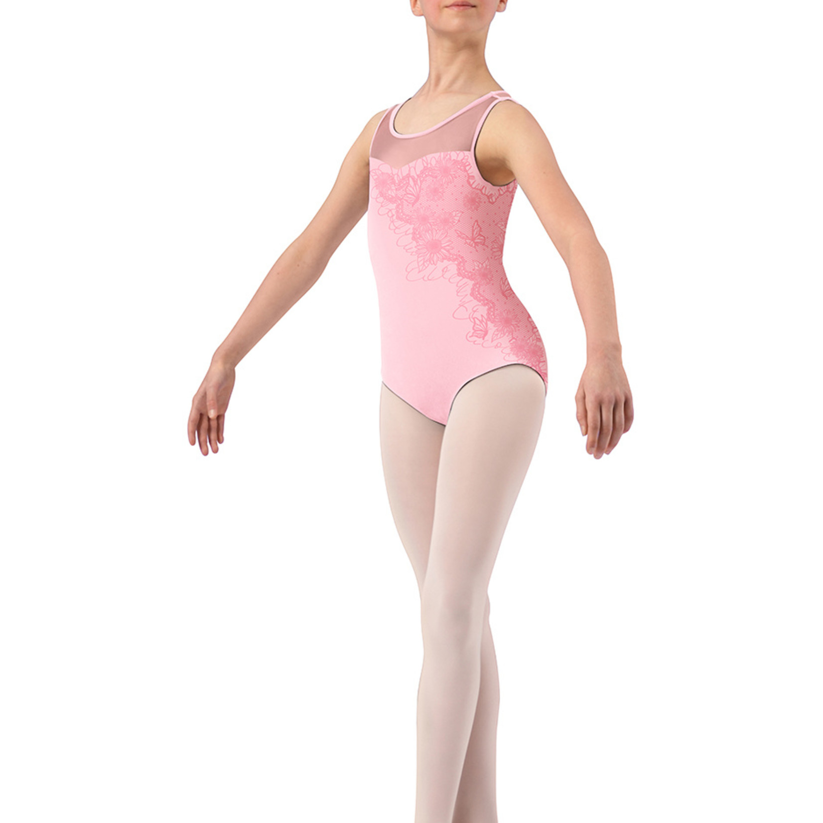 Bloch Bloch Child's Briar Lace Mesh Tank Leotard CL4175