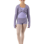 Bloch Bloch Child Knitted Twist Front Long Sleeve Top CZ1079