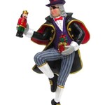 Nutcracker Ballet Gifts 4"Unlce Drosselmeyer Resin Ornament with Nutcracker RES-005