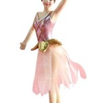 4" Rose Gold Ballerina Ornament RES-011