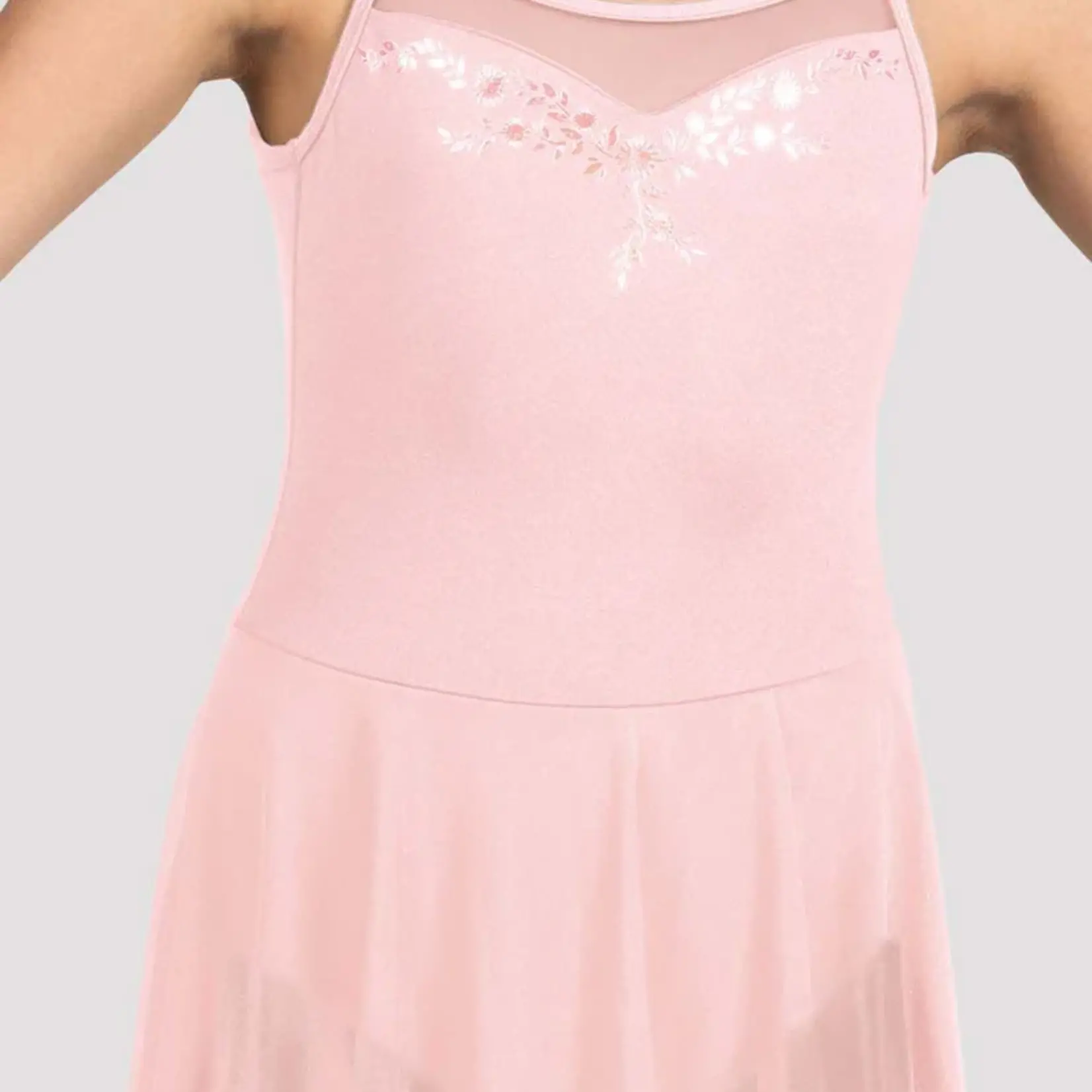 Mirella Girl's Glow Girl Camisole Skirted Leotard M1247C Mirella Girl's Glow Girl Camisole Skirted Leotard M1247C