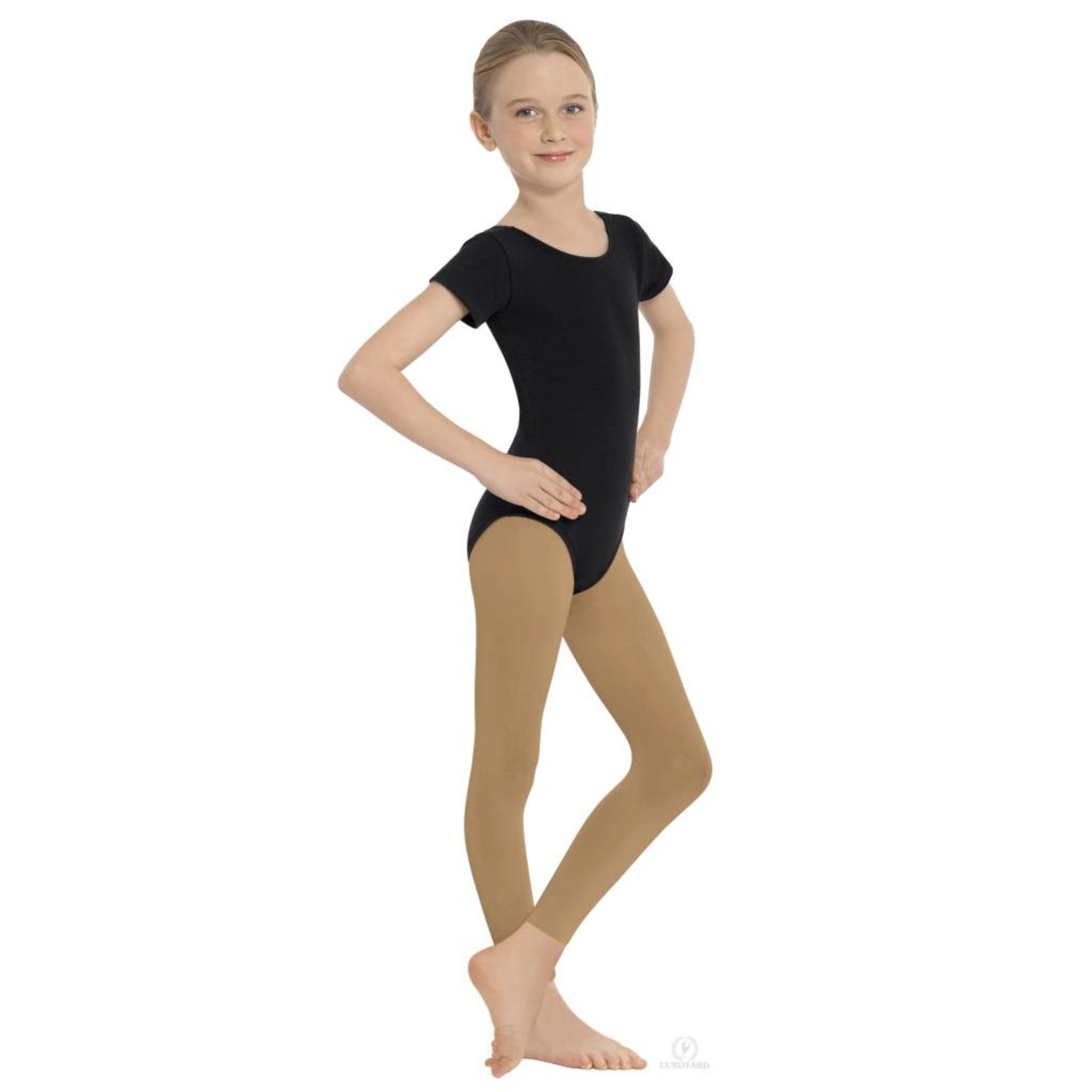 Eurotard Dancewear Euroskin For Kids Footless Tights - 212c-NR