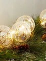 LED Iridescent Glass Ball Strand