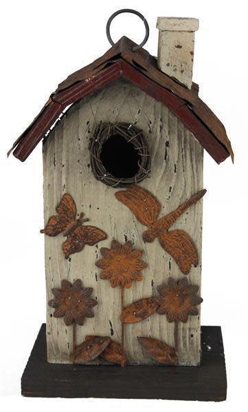 Rustic Sunflower Birdhouse (2 Styles)