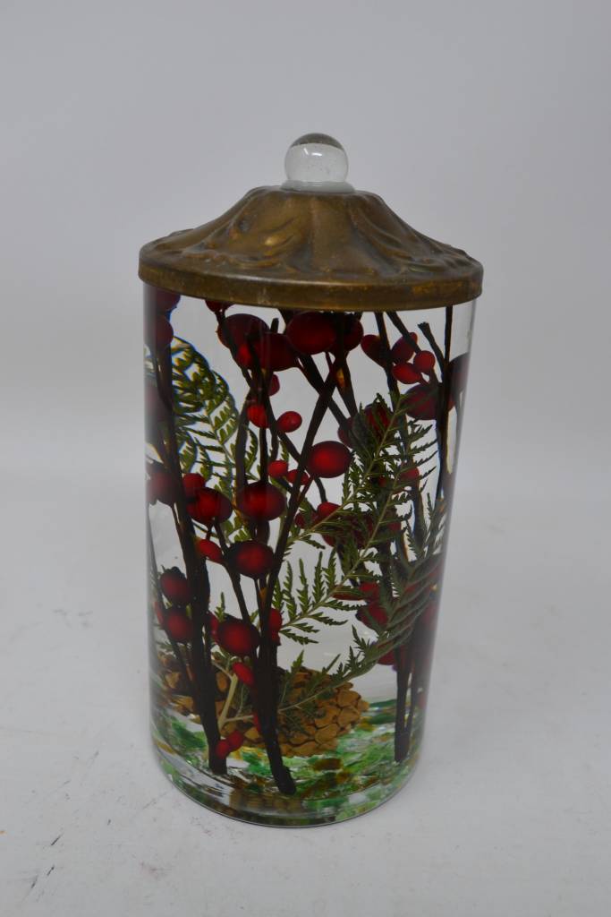 Red Berry Fern Lifetime Candle