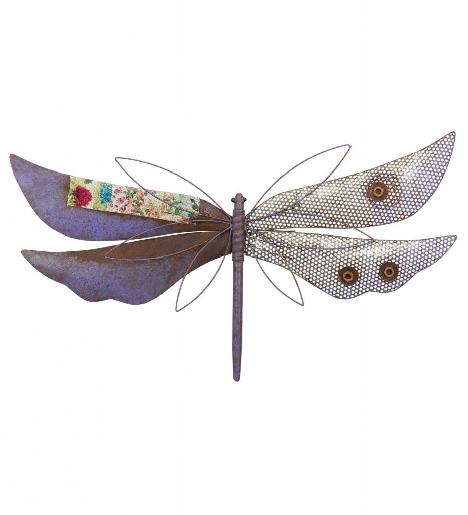 Eclectic Dragonfly Wall Art