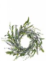 Lavender Greenery Candle Ring