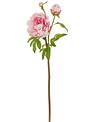 29" Natural Touch Peony Spray (4-Colors)