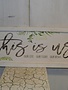 Whitewashed This is Us Framed Sign
