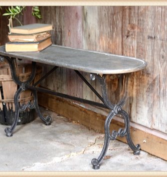 Galvanized Riser Bench