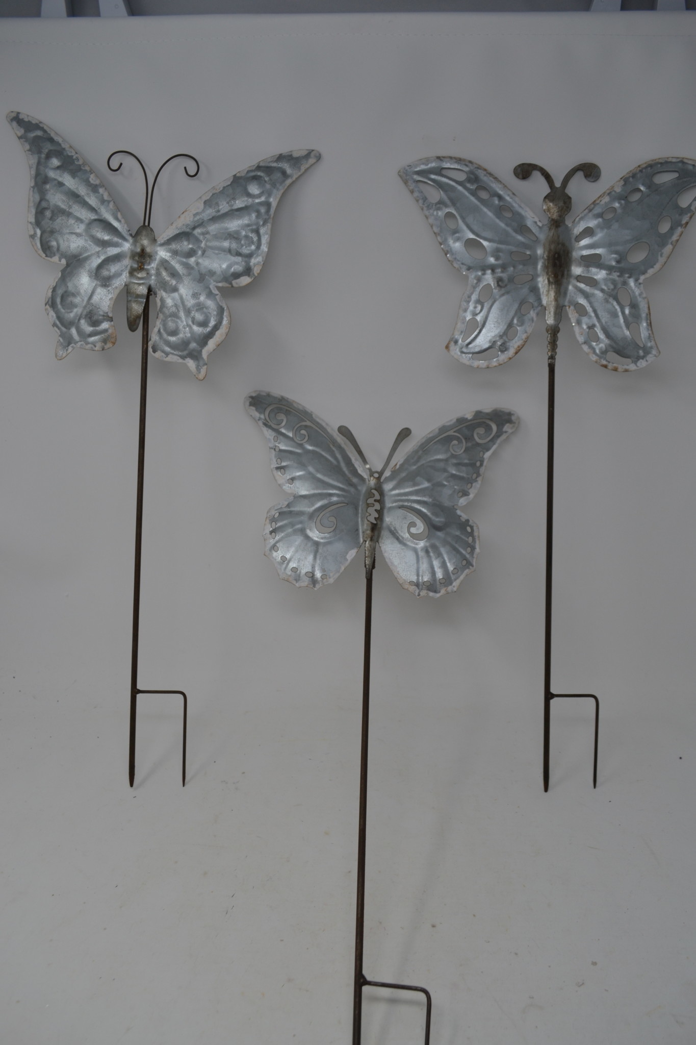 Galvanized Butterfly Stake (3-Styles)