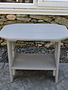 Outdoor Oval End Table