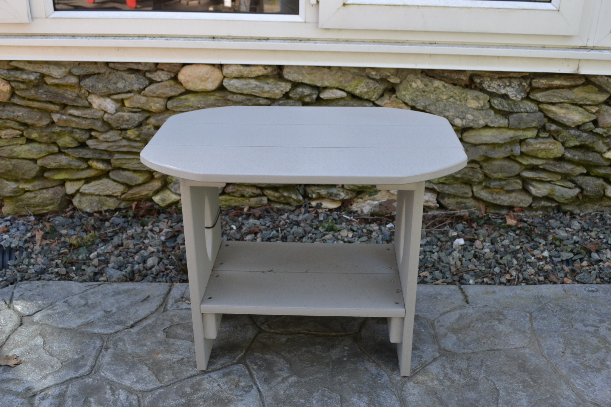 Outdoor Oval End Table