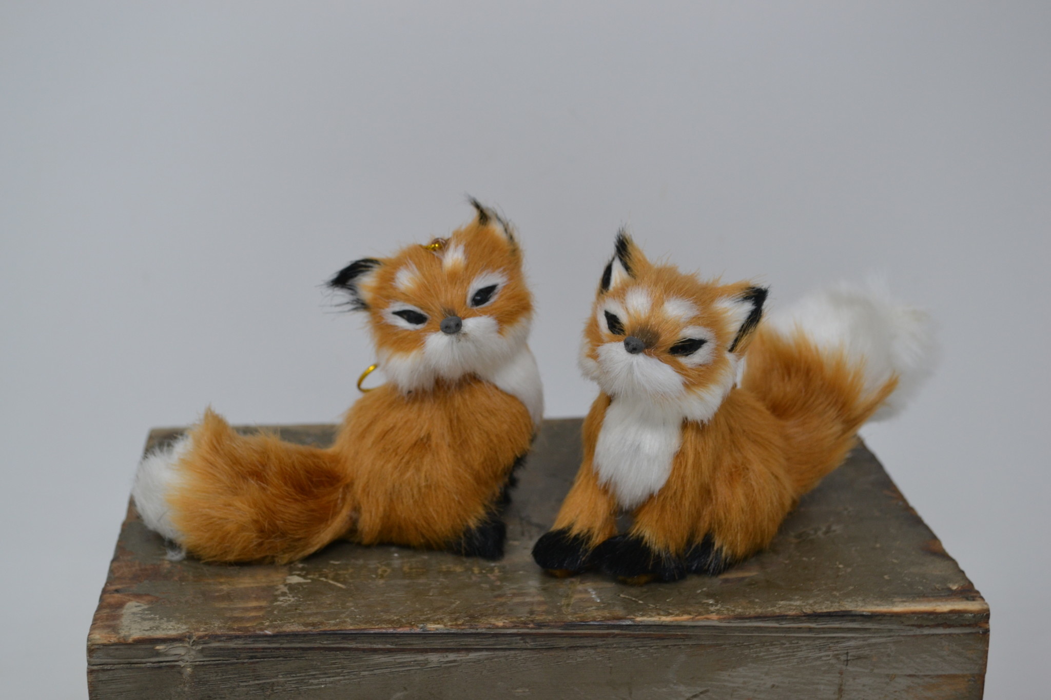 Furry Fox Ornament