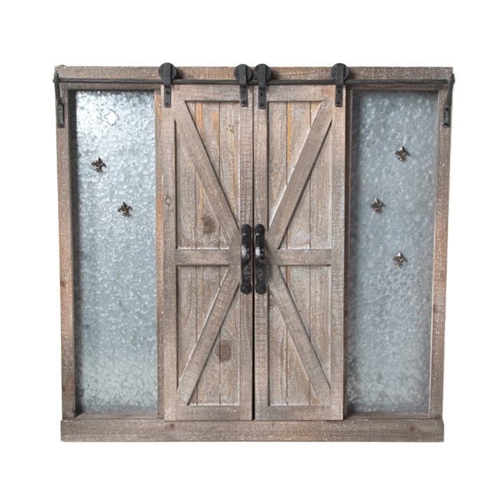 Wooden Sliding Door Chalkboard Free Shipping Chic Home Decor