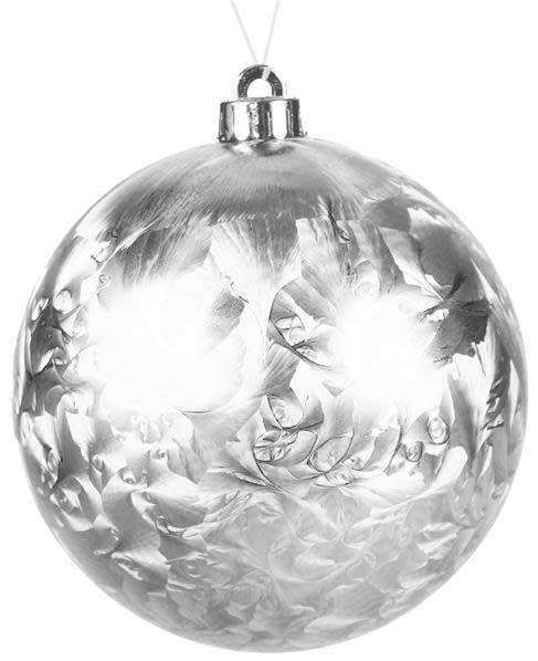 silver christmas ornaments