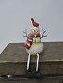 3.5" Snowman Shelf Sitter