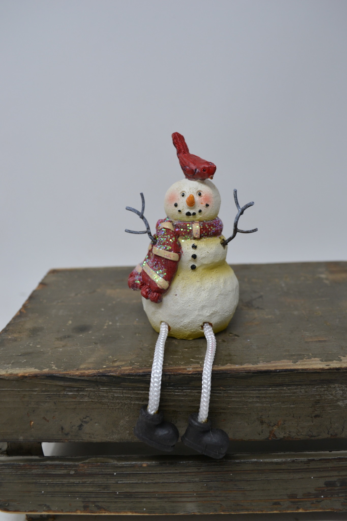 3.5" Snowman Shelf Sitter