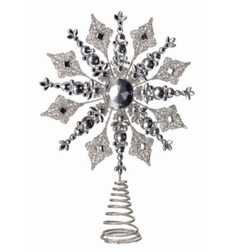 Straw Snowflake Tree Topper - 10