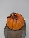 Large Carved Resin Pumpkin