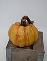 Large Carved Resin Pumpkin