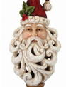 Scrolled Santa Candlestick