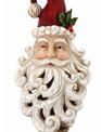 Scrolled Santa Candlestick