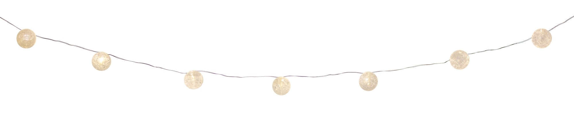 11-ft Mini LED Glass Ball String Lights